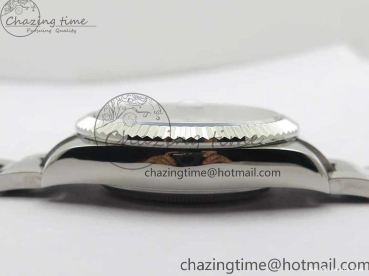 Good Copy Rolex Watches Noob Asian Sky-Dweller Best White SS 1:1 Bracelet 326934 23J Edition to TechFriendly 2880 SS Dial on 0111